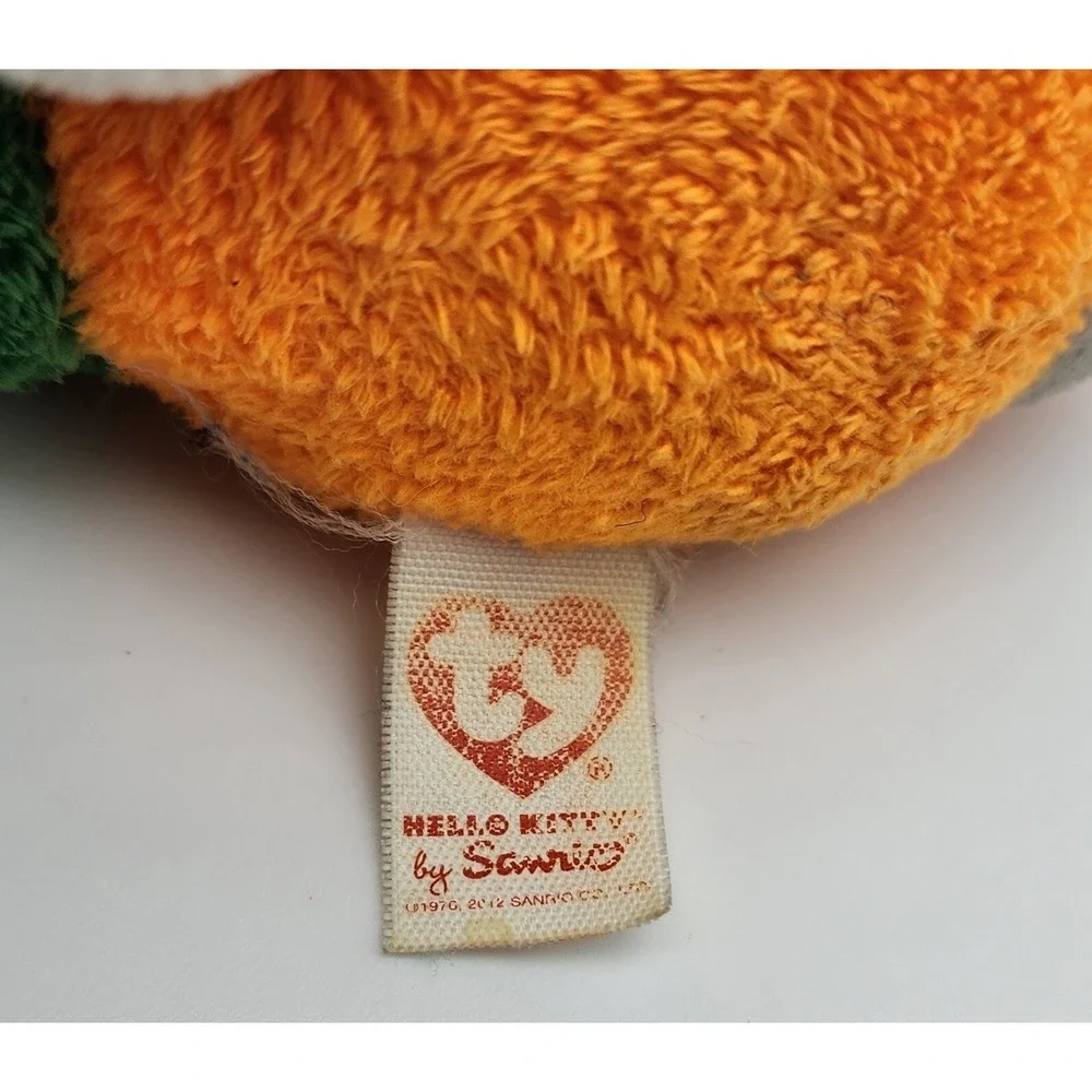 TY BEANIE‎ BABY HELLO KITTY PUMPKIN VINTAGE